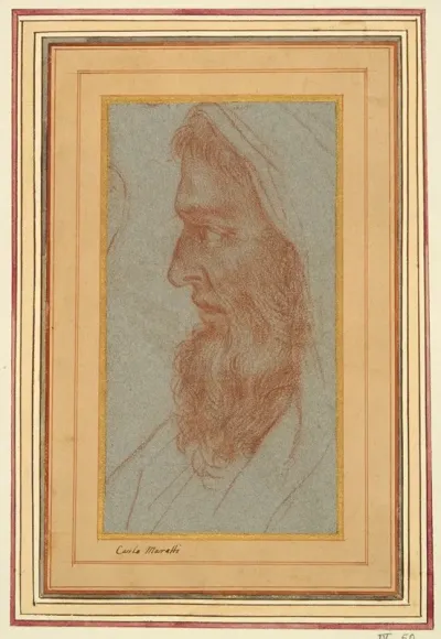 Head Of A Bearded Man In Profile