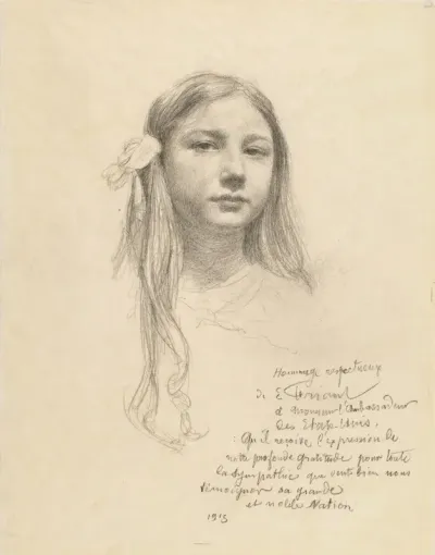 Head Of A Young Girl 11