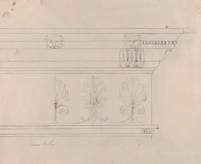 Headfort House Cornice And Frieze