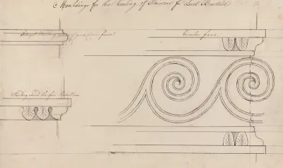Headfort House Staircase Moldings