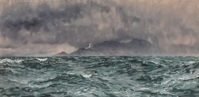 Heavy Squall Off The Start Lighthouse