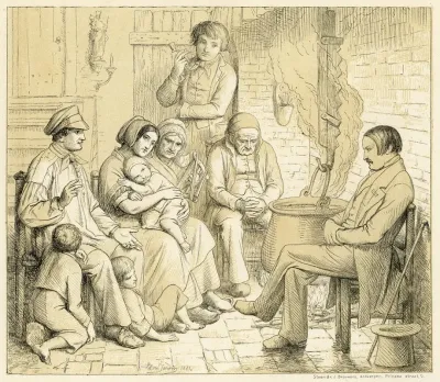Hendrik Conscience In The Kempen In 1849