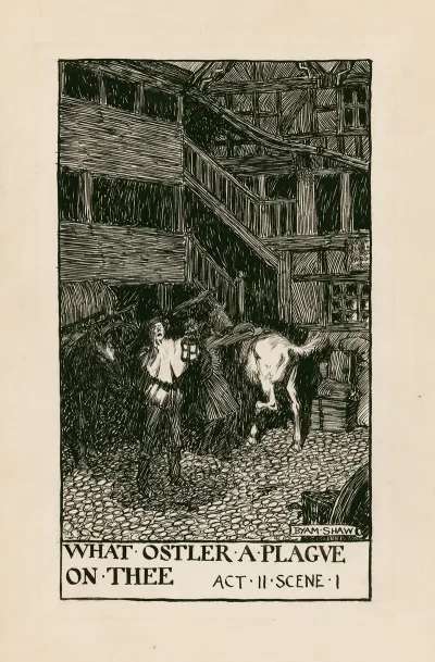 Henry Iv Part 1 What Ostler A Plague On Thee Act Ii Scene I