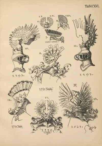 Heraldischer Handbuch Fur Freunde Der Wappenkunst Pl 15