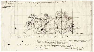 Hercules Killing Alcyoneus With The Help Of Minerva And Isis