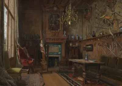 Het Atelier In De Villa Van Het Echtpaar Willet Holthuysen Te Le Vesinet