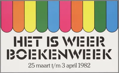 Het Is Weer Boekenweek 25 Maart 3 April 1982