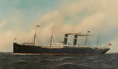 Het Passagiersstoomschip Vaderland