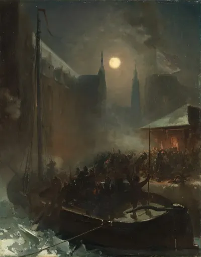 Het Turfschip Van Breda Anno 1590