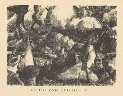 Heuvellandschap Met Boerderijen