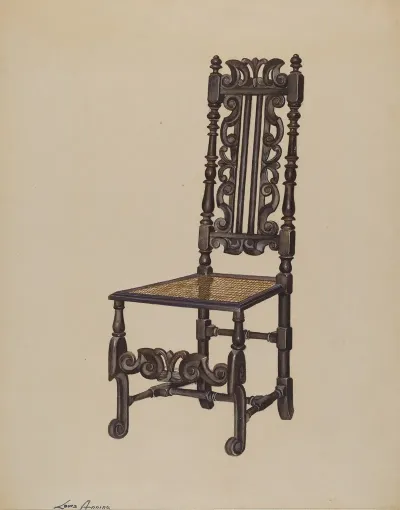 High Back Side Chair 3
