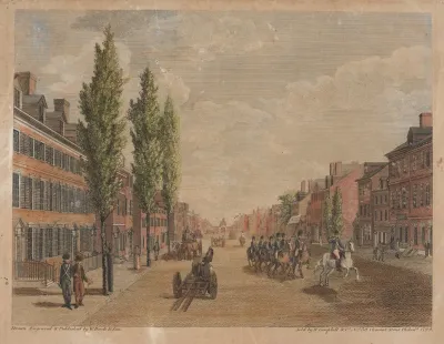 High Street From Ninth Street Philadelphia