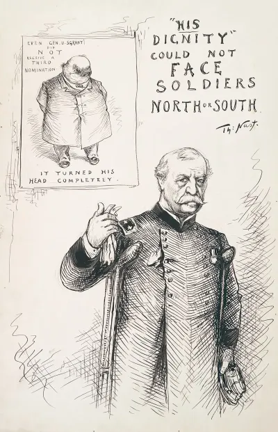 His Dignity Could Not Face Soldiers North Or South
