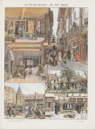 Histoire De France Illustree Pl 13