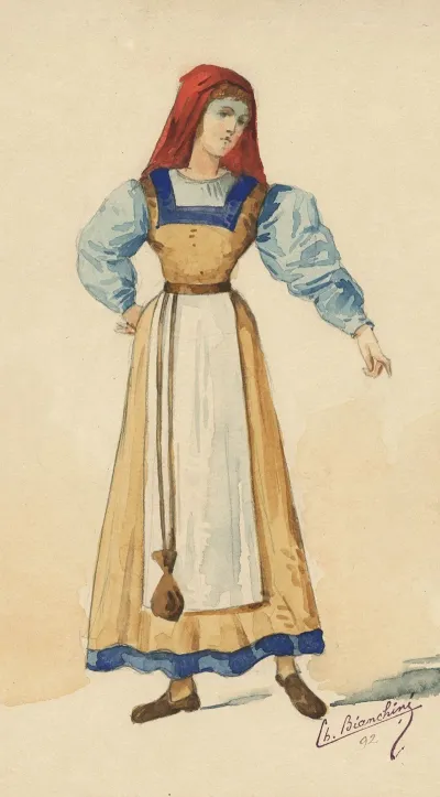Historical Costumes Pl 05