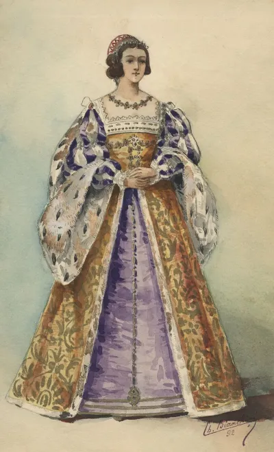 Historical Costumes Pl 38