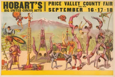 Hobarts Big United Circus Acts Price Valley County Fair