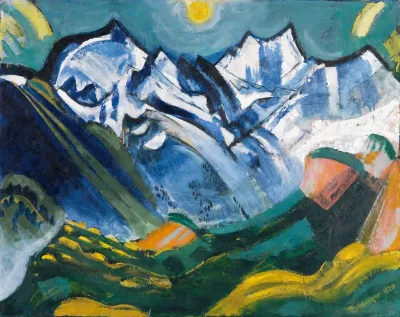 Hochgebirgslandschaft Mit Scheerhorn