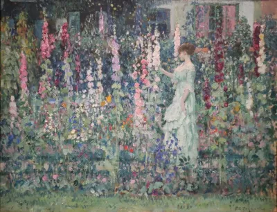 Hollyhocks 3