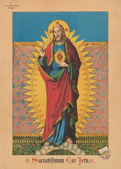 Holy Card Of Jesus