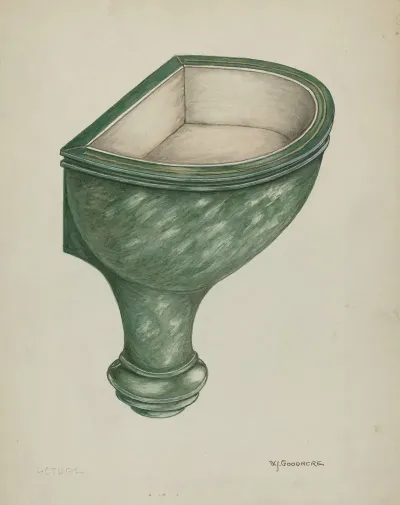 Holy Water Font Santa Barbara