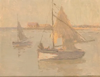 Honfleur Fishing Boats No 1