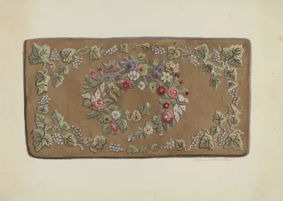 Hooked Rug 25
