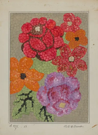 Hooked Rug 36