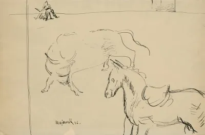 Horse And Bull