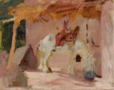 Horse From The Journey To Turkestan