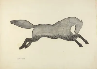 Horse Weather Vane 11
