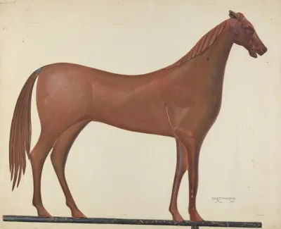 Horse Weather Vane 4