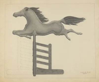 Horse Weather Vane 7