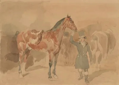 Horseman With A Horse