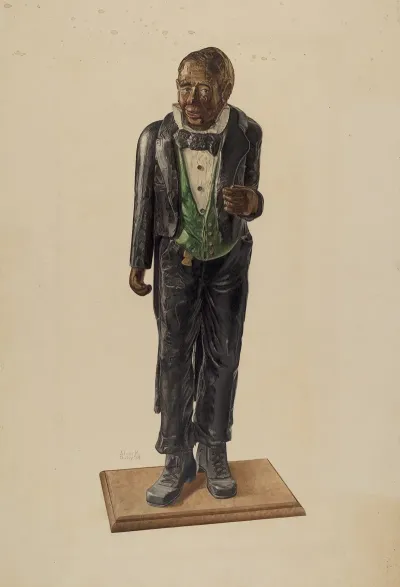 Hotel Porter Figure