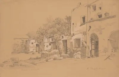 House And Outbuildings In Bacoli