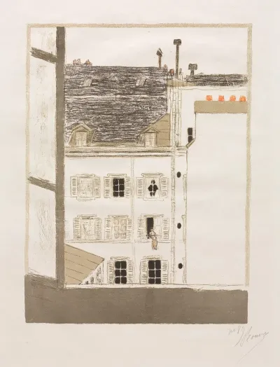 Houses In A Courtyard