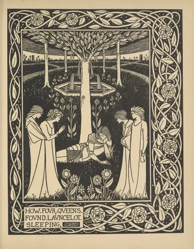 How Four Queens Found Launcelot Sleeping