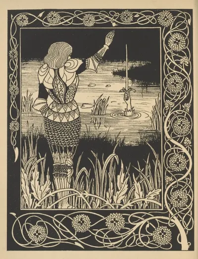 How Sir Bedivere Cast The Sword Excalibur Into The Water