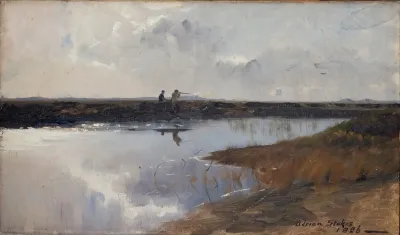 Hunters On The Moor North Of Skagen