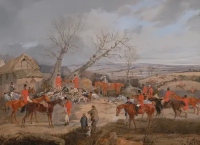 Hunting Scene The Kill