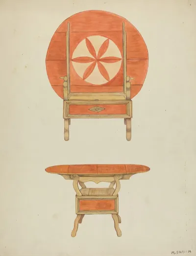 Hutch Table