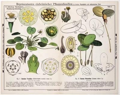 Hydrocharis Morsus Ranae Lemna Minor Kikkerbeet Klein Eendekroos