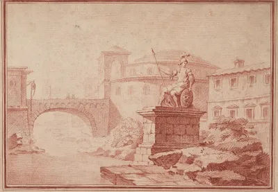 Ier Vue De Rome Second View Of Rome