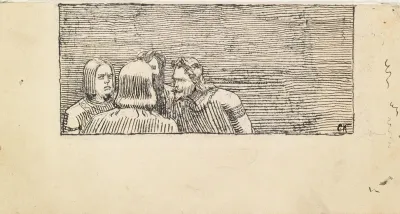 Illustrasjon Til Hakon Jarls Saga I Snorre Sturlason Kongesagaer Kristiania 1899