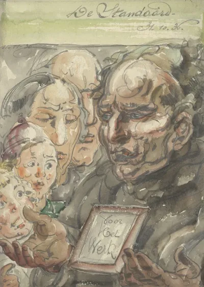 Illustratie Bij De Standaard Oct 1936