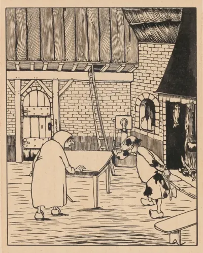 Illustration For Adjendodderken En Anneken Tooverheks