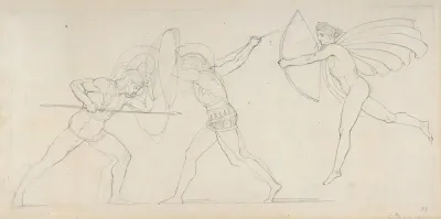 Illustration For Seven Chiefs Against Thebes