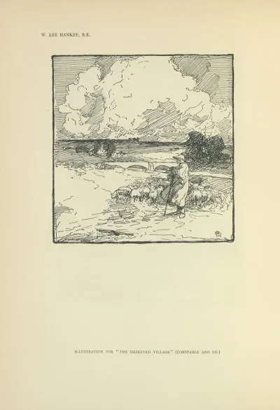 Illustration For The Deserted Village 2