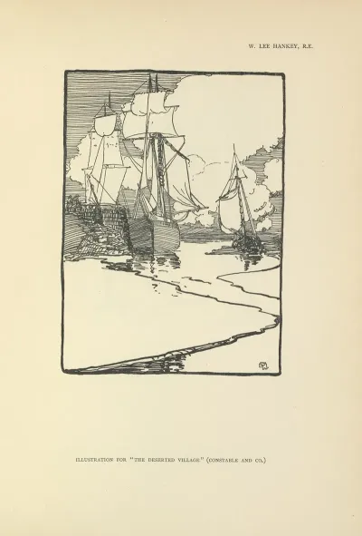 Illustration For The Deserted Village 3